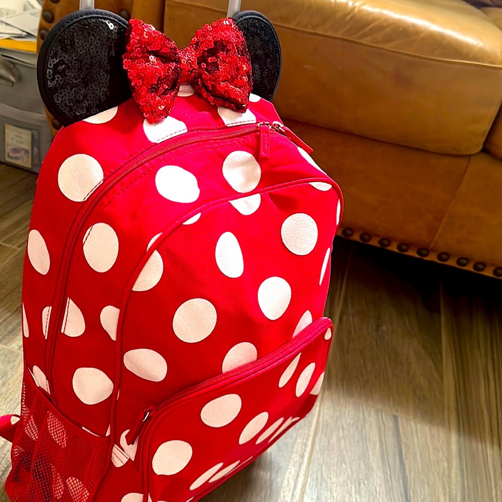 Minnie, brand new back pack